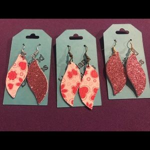 Valentine’s earrings
